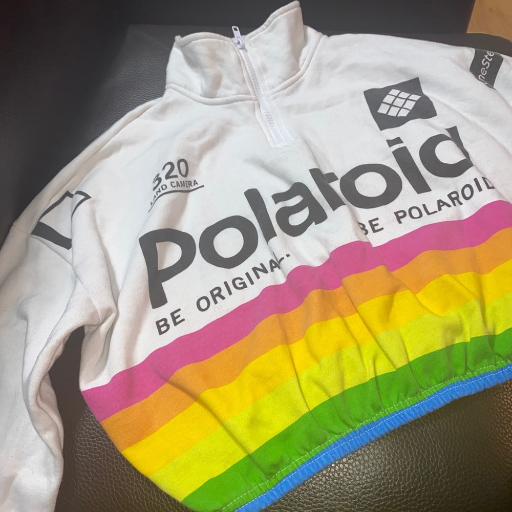 polaroid sweatshirt